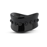 Stay Hard - Beef Ball Stretcher X Long - 1.5 Inch Diameter - Black